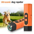 Dispositivo Antiladridos Ultrasónico con Linterna Recargable