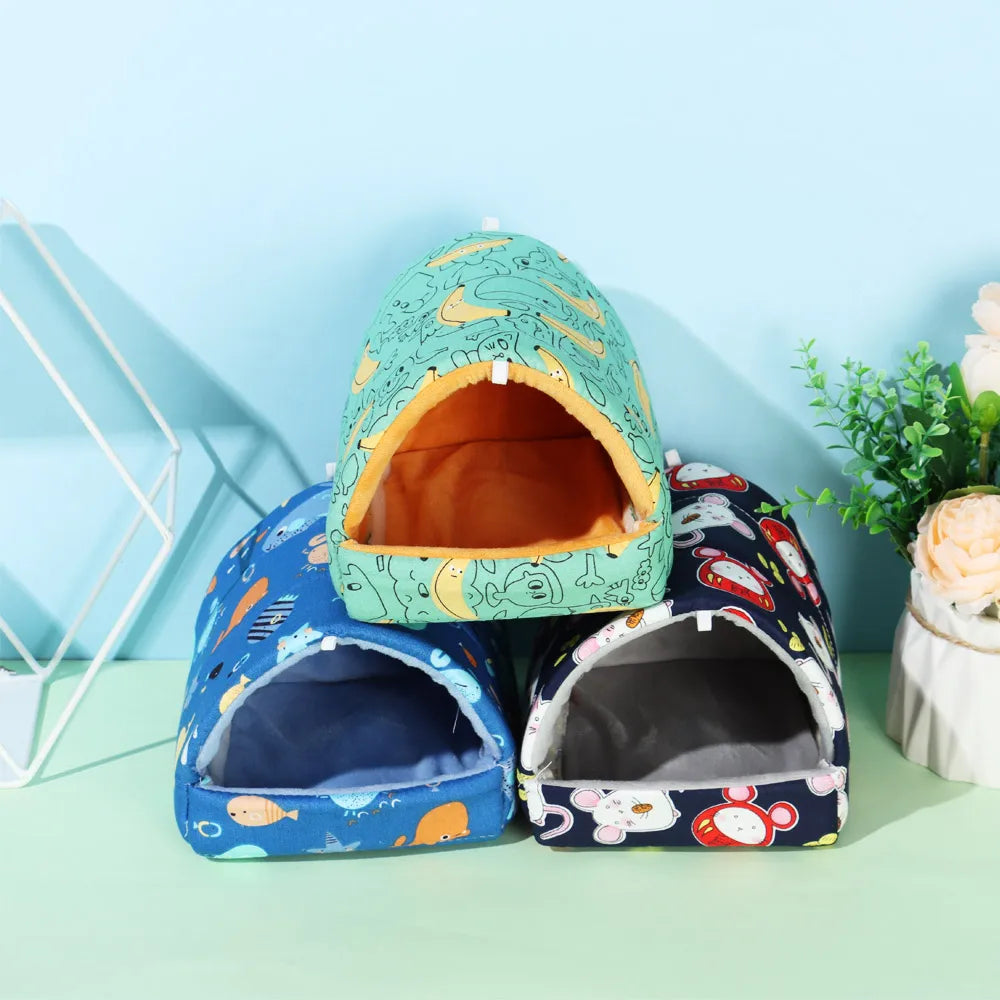 Cartoon small animal cage