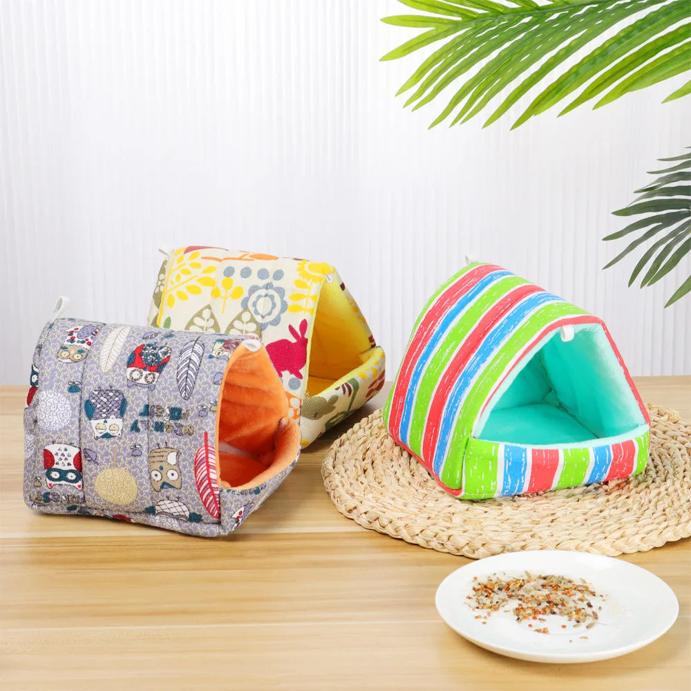 Cartoon small animal cage