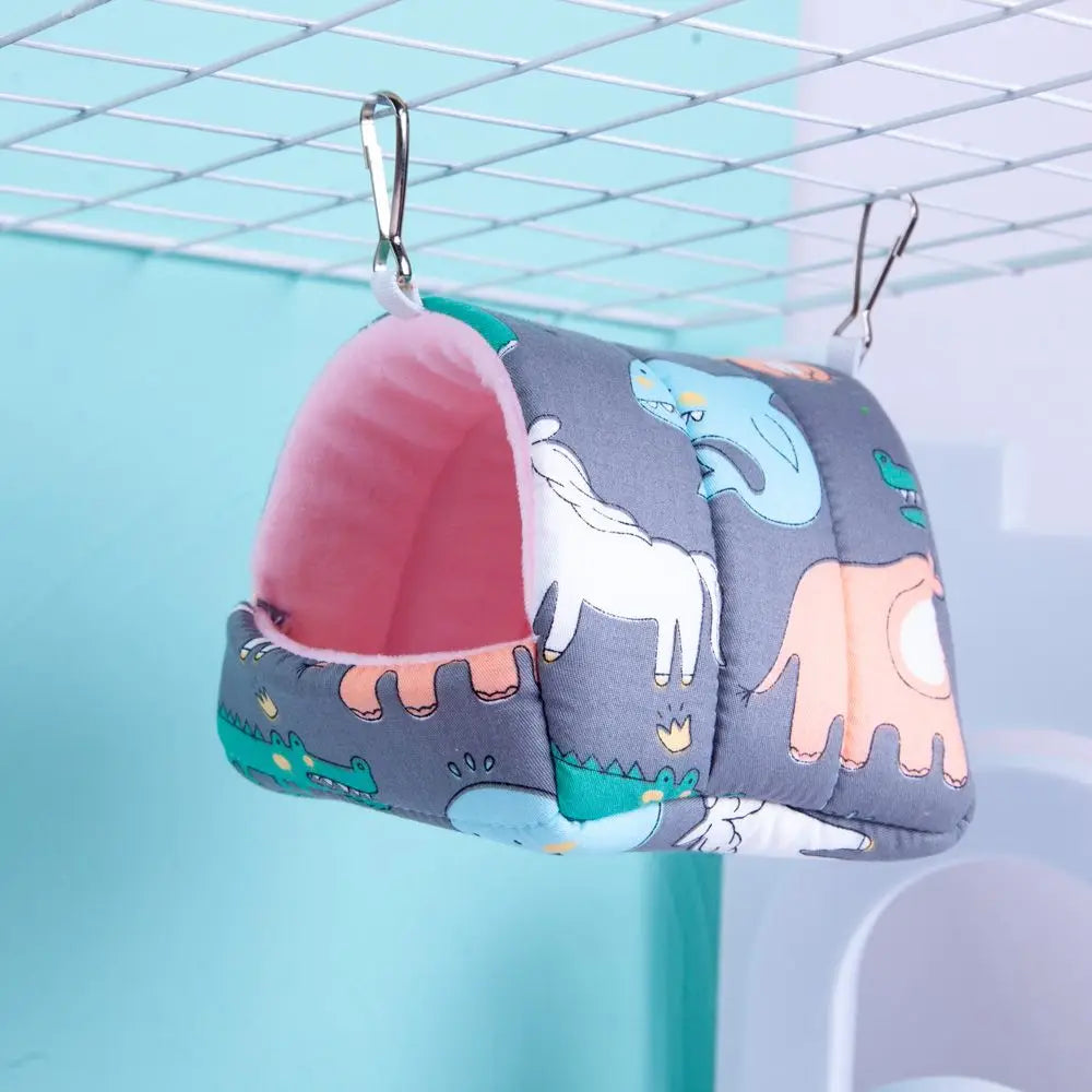 Cartoon small animal cage