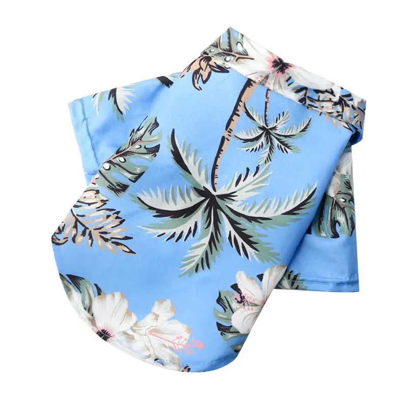 Hawaiian Style Dog Clothes, Beach Shirts for Small and Medium Dogs, Puppies, Cats, Dog Clothing, Pug, French Bulldog