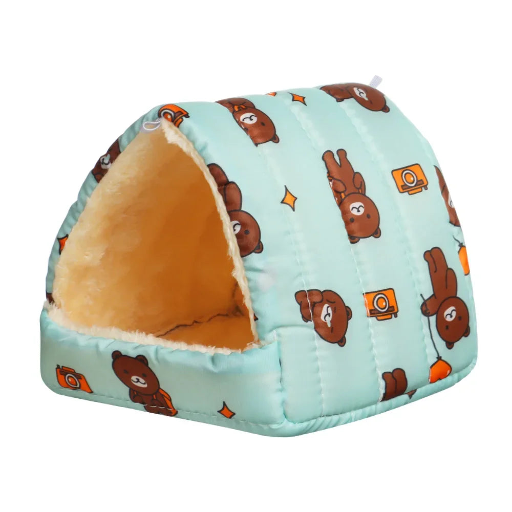 Cartoon small animal cage