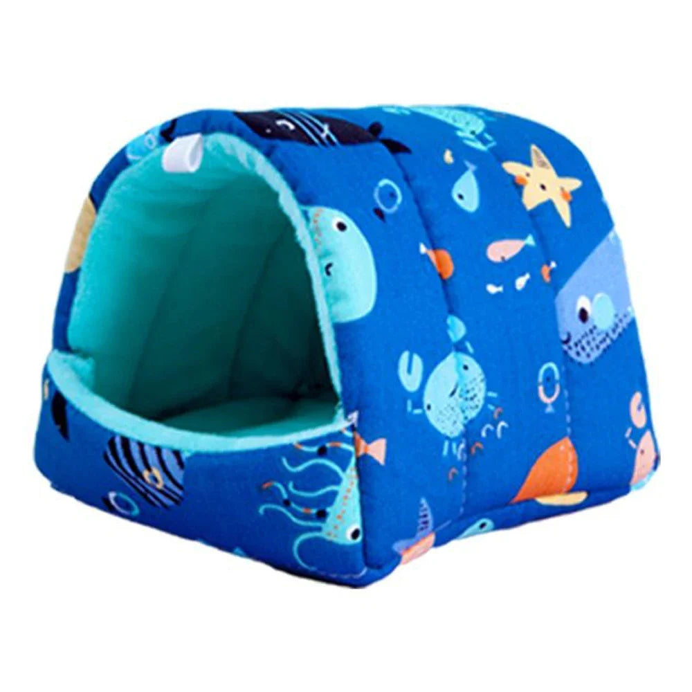 Cartoon small animal cage