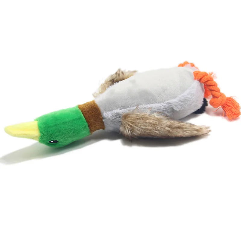 Cute plush duck toy with sound