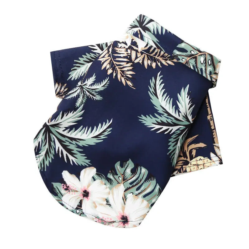 Hawaiian Style Dog Clothes, Beach Shirts for Small and Medium Dogs, Puppies, Cats, Dog Clothing, Pug, French Bulldog