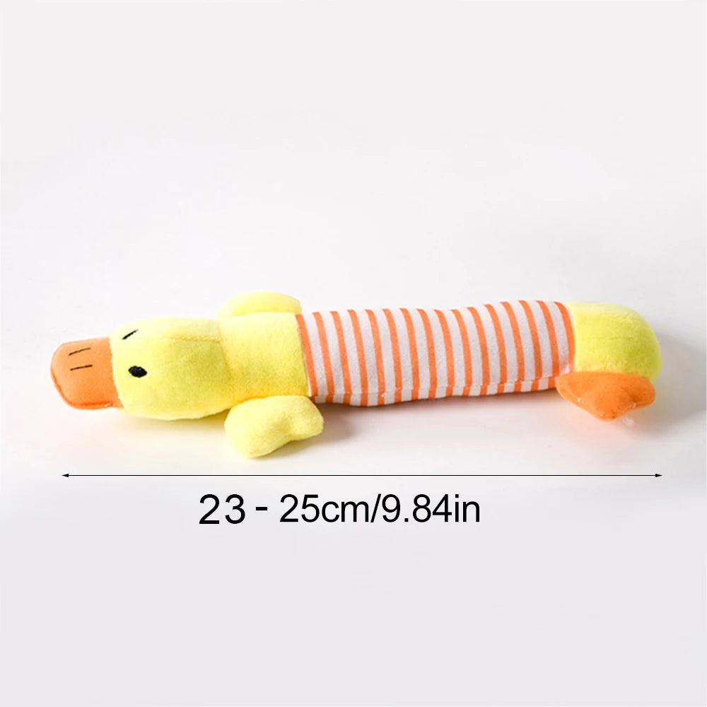 Cute plush duck toy with sound