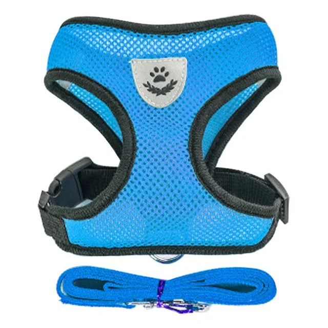 Adjustable Mesh Cat Harness