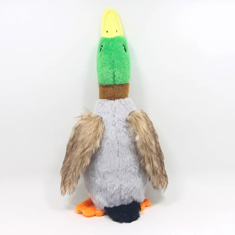 Cute plush duck toy with sound