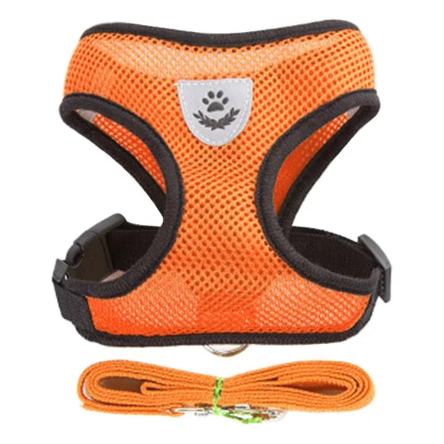 Adjustable Mesh Cat Harness