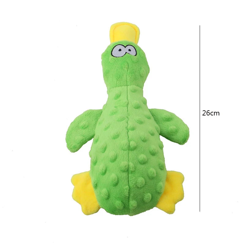 Cute plush duck toy with sound