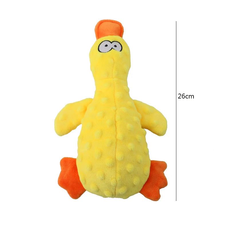 Cute plush duck toy with sound