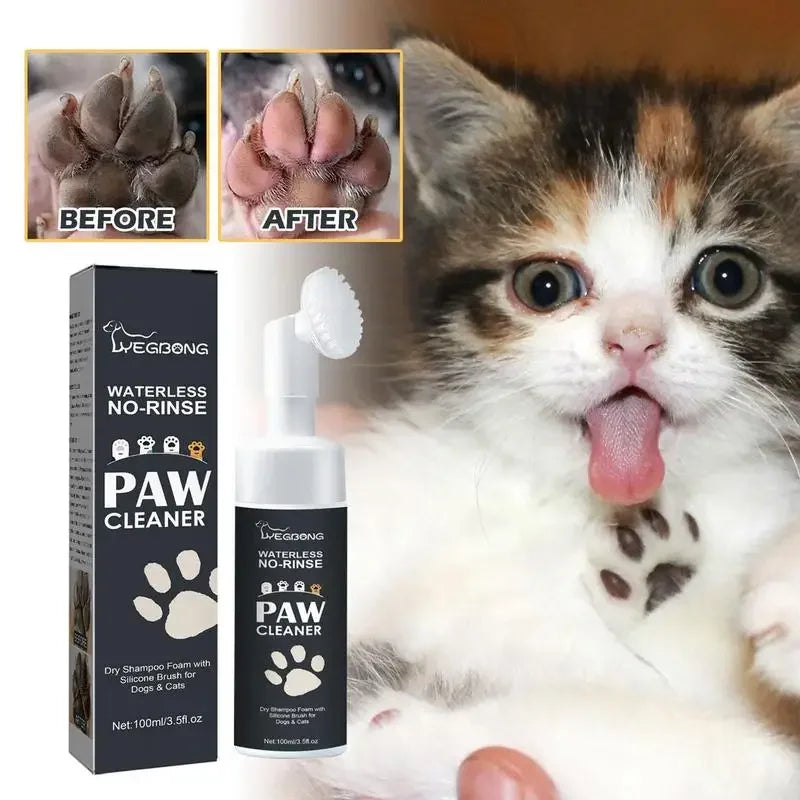 Limpiador de espuma para garra de perro 100ml