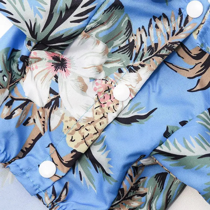 Hawaiian Style Dog Clothes, Beach Shirts for Small and Medium Dogs, Puppies, Cats, Dog Clothing, Pug, French Bulldog