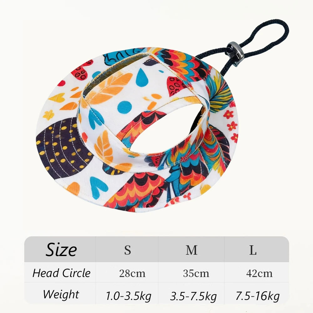 Lindo Gorro con Estampado para Perros Pequeños y Medianos