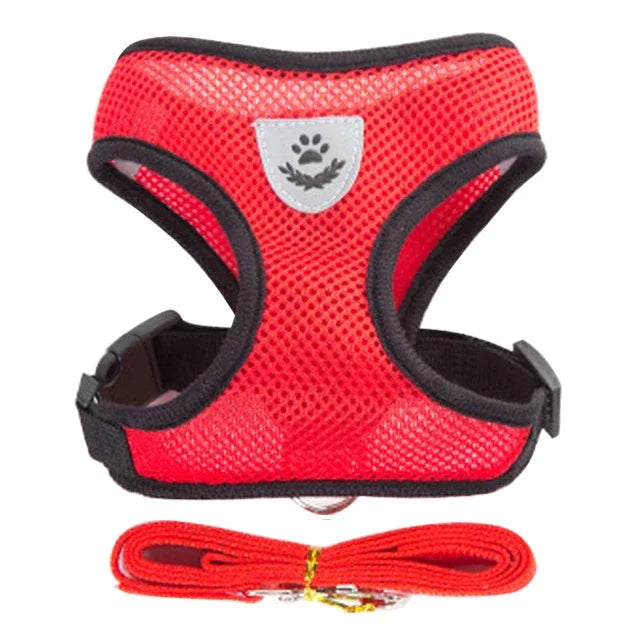 Adjustable Mesh Cat Harness