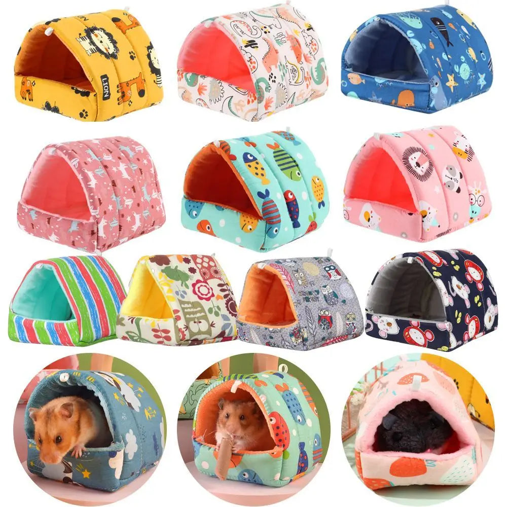 Cartoon small animal cage