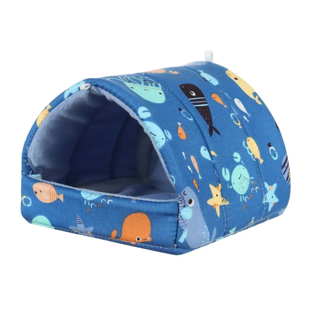 Cartoon small animal cage