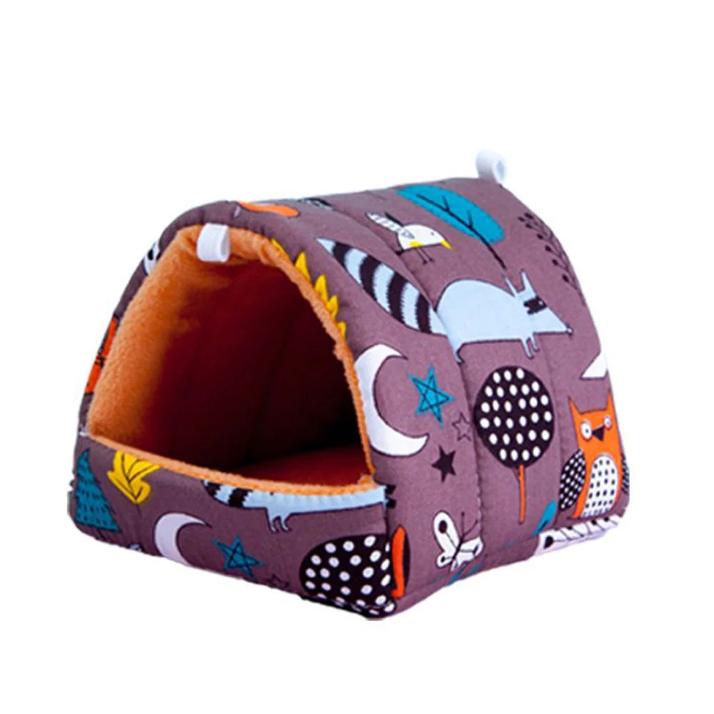 Cartoon small animal cage