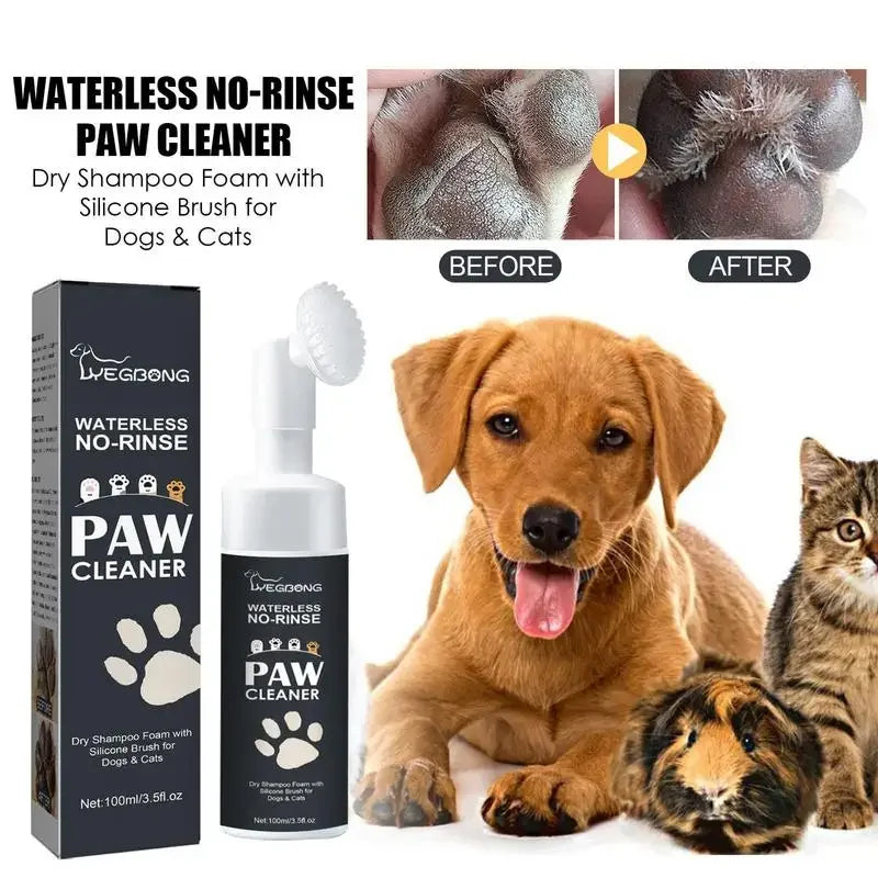 Limpiador de espuma para garra de perro 100ml