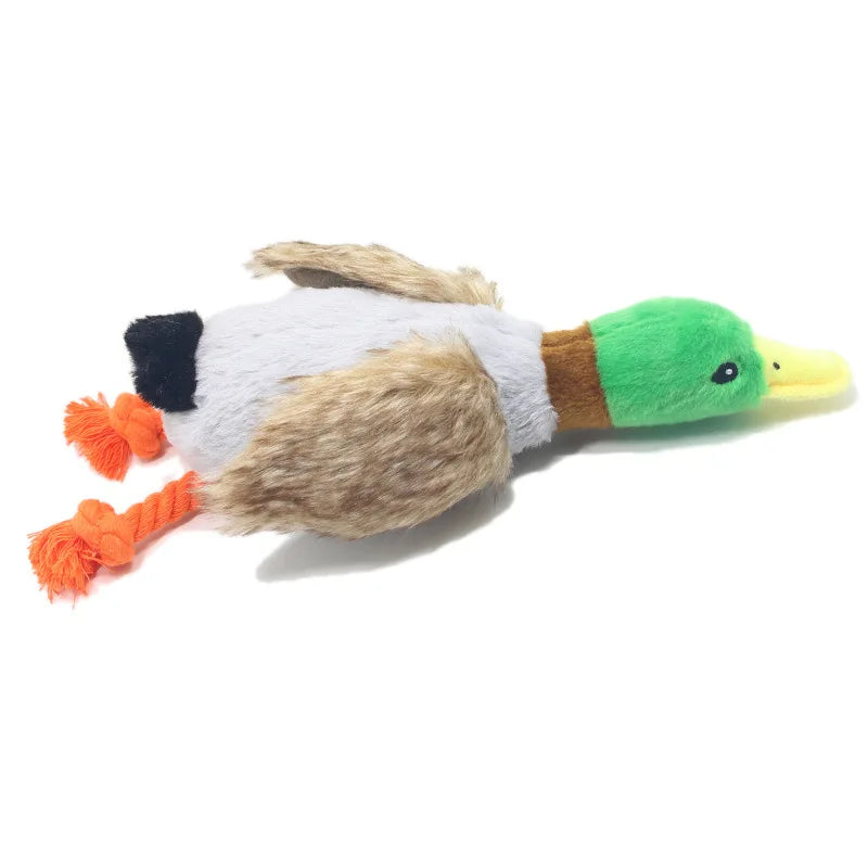 Cute plush duck toy with sound