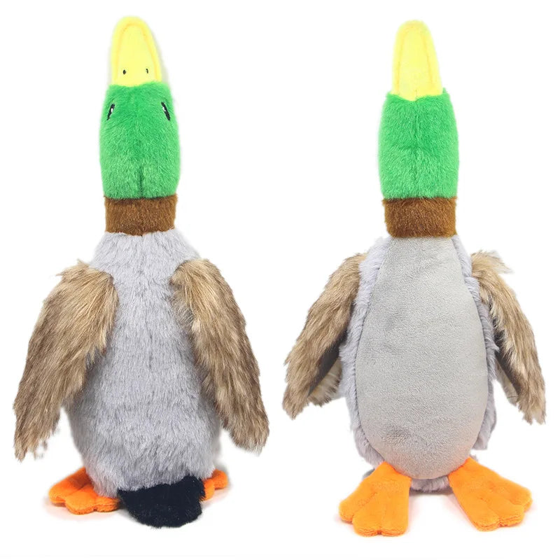 Cute plush duck toy with sound