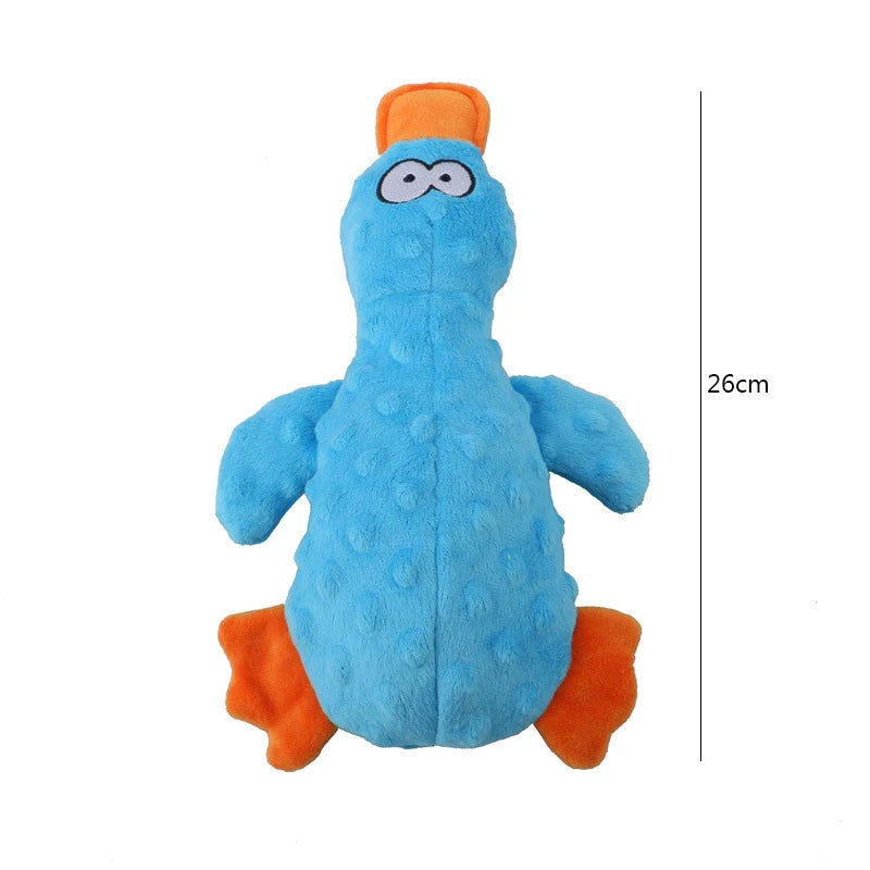 Cute plush duck toy with sound