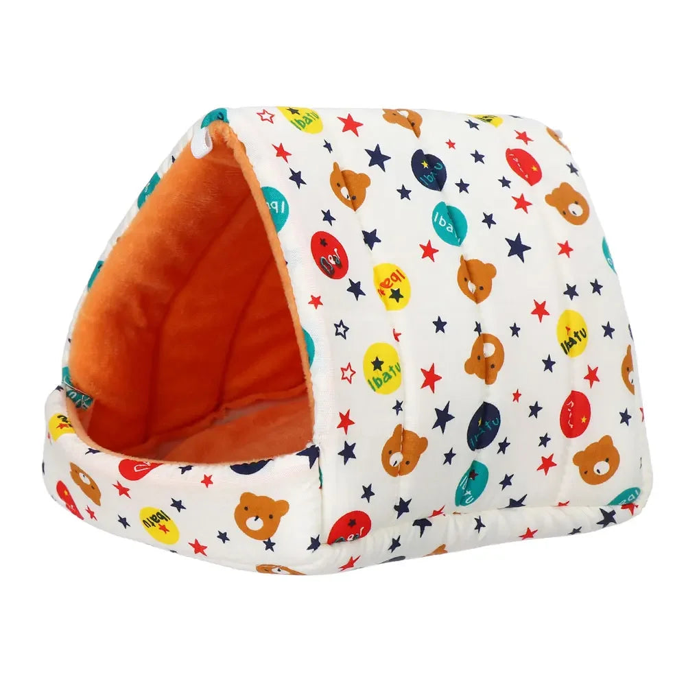 Cartoon small animal cage