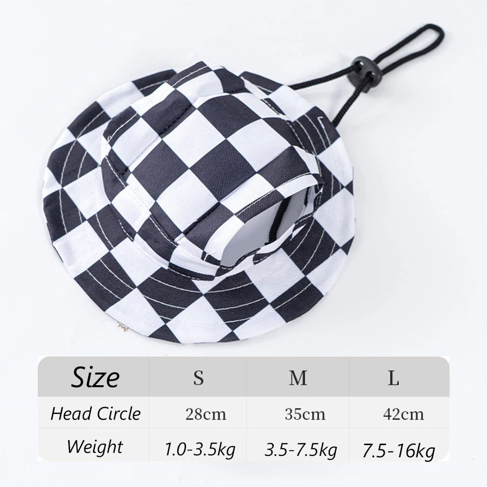 Lindo Gorro con Estampado para Perros Pequeños y Medianos