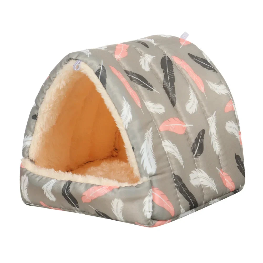 Cartoon small animal cage