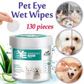 130 unids/set de toallitas de limpieza para perros y gatos