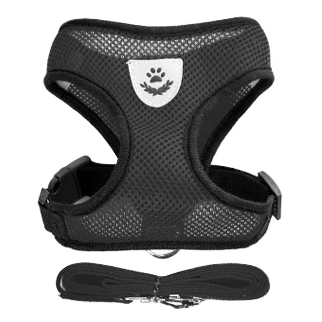 Adjustable Mesh Cat Harness