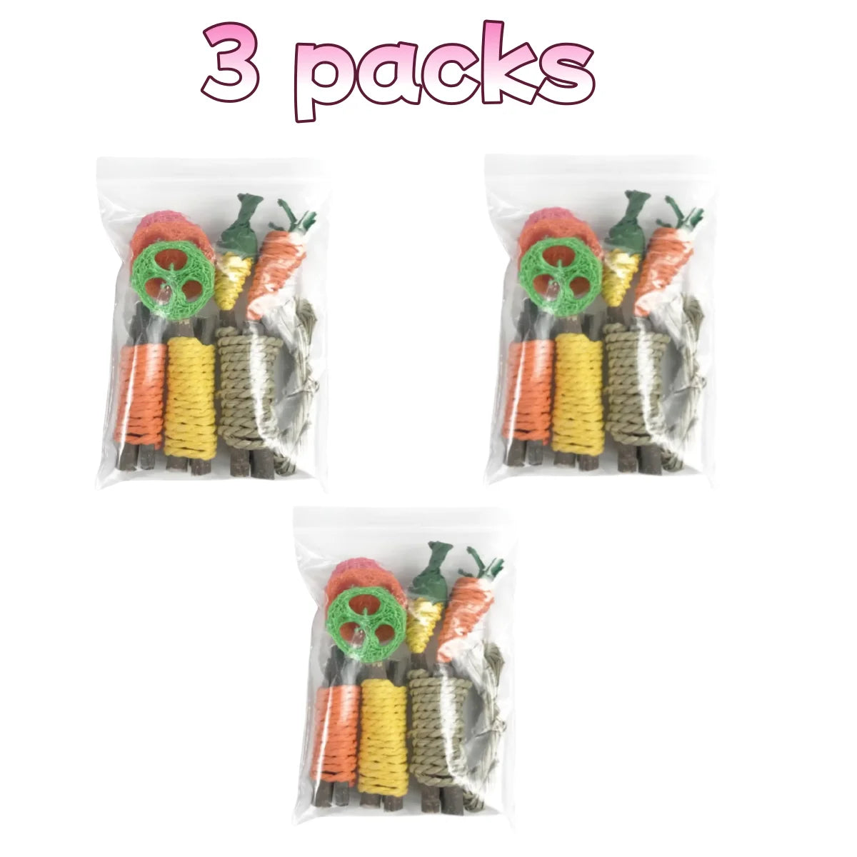Juguete y Snack Dental para Mascotas Pequeñas