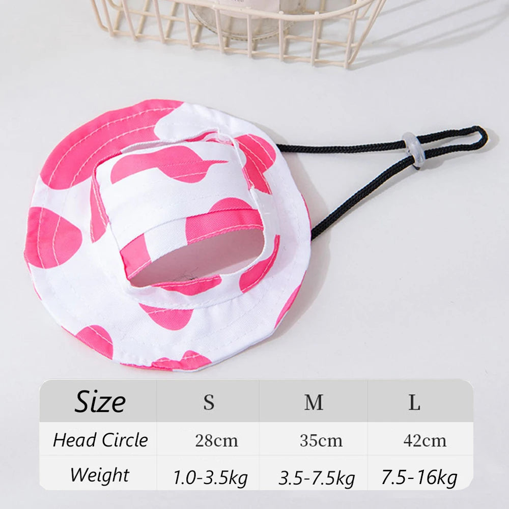 Lindo Gorro con Estampado para Perros Pequeños y Medianos