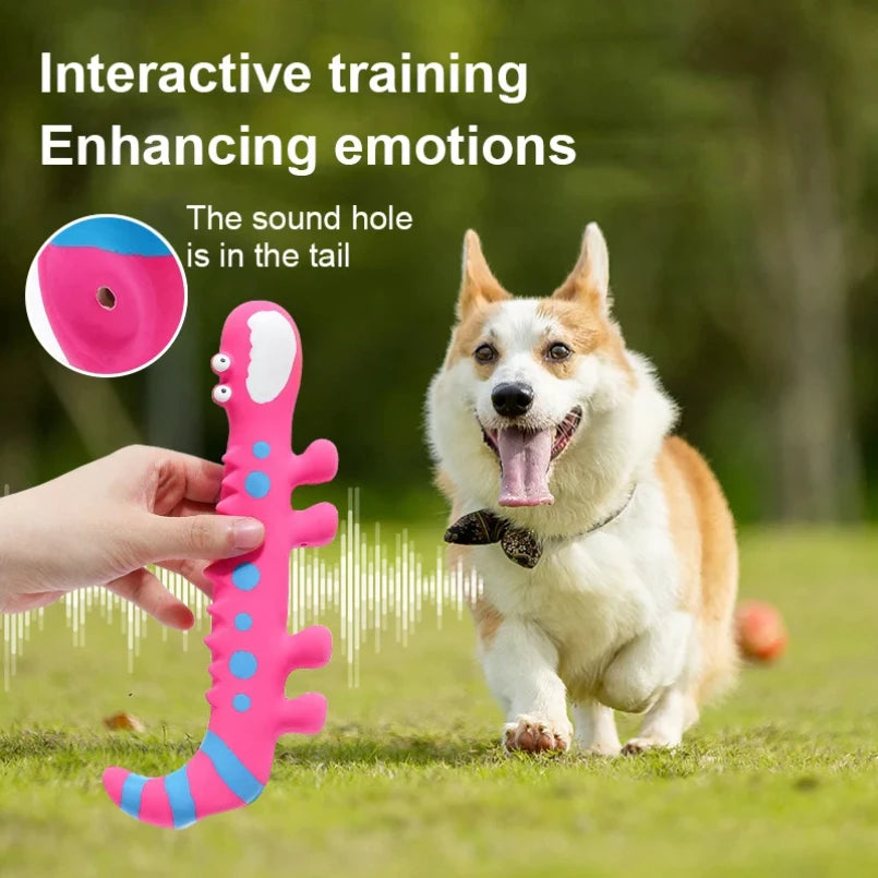 Toy lizard for dogs