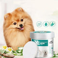 Toallitas de limpieza Flyface para ojos de perros y gatos, 130 unidades suaves con extracto de aloe vera